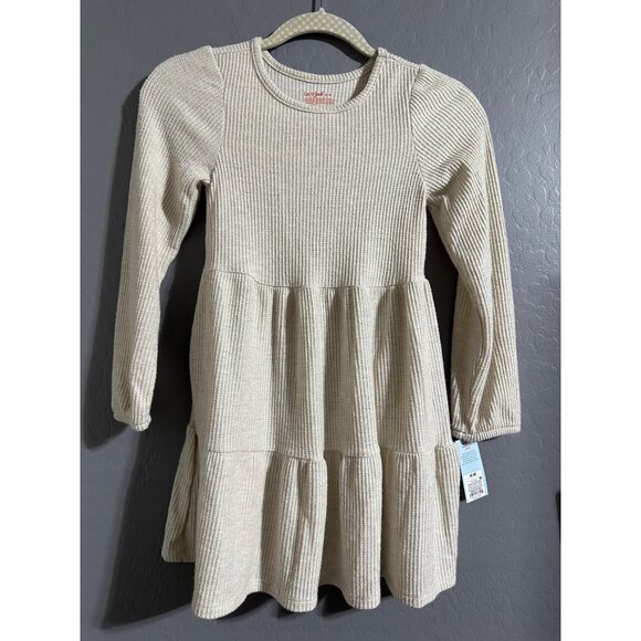 Cat & Jack Long Sleeve Knit Dress Size M 8 NWT - Picture 1 of 7